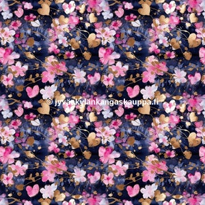 Softshell kangas Marine Flowers