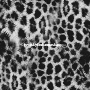 Extra Joustava Viskoosikangas Pantteri Harmaa