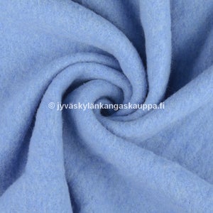 Villakangas: Paksu villafleece 0078 Vaaleansininen