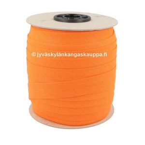 Puuvillavinonauha 18mm Oranssi