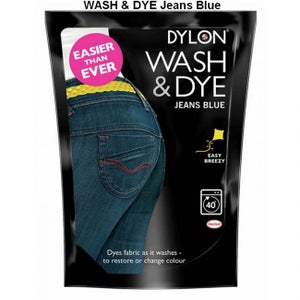Dylon Fabric Dye Wash & Dye Jeans blue 400g
