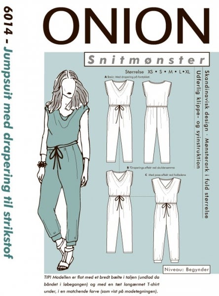 ONION kaava 6014 haalari jumpsuit