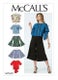 McCall's M7630 Tops with Sleeve and Hem Variations