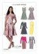 Vogue V9202 Dresses with flared or straight skirt options